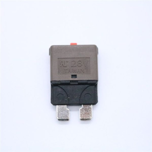 7.5AMP DC28V Circuit Breaker Trip Fuses Standard Blade Fuse Manual Reset - Image 2
