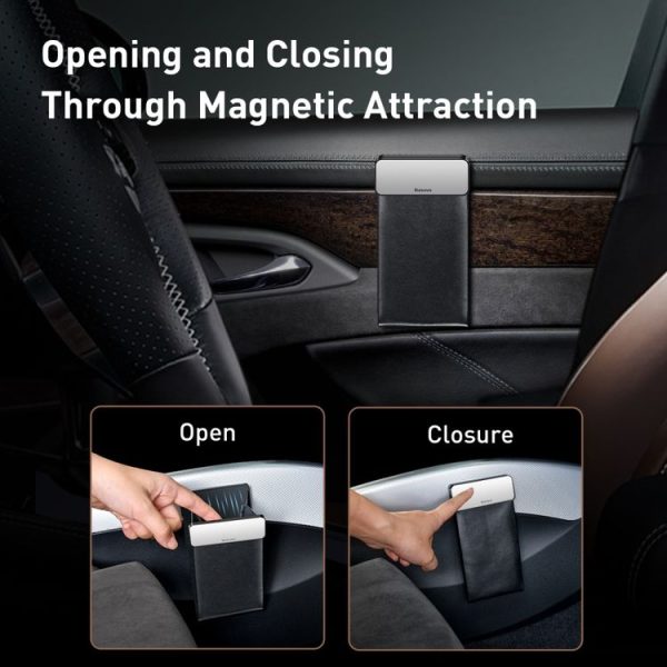 Baseus Magic Car Storage Rack Organizer Storage (Black) - Image 4