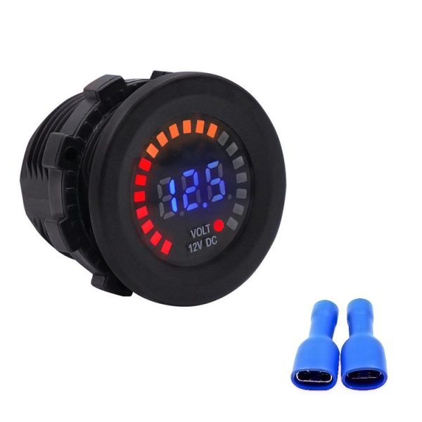 Universal Car 12V Color Screen Voltmeter - Image 2