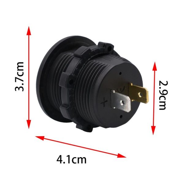 Universal Car 12V Color Screen Voltmeter - Image 3