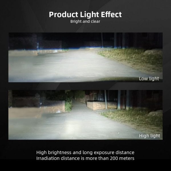2 PCS KINGSOFE K5 H7 DC9-36V / 18W / 2000LM / 6000K IP68 Car LED Headlight Lamps (Cool White) - Image 7