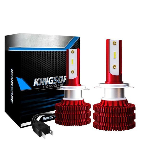 2 PCS KINGSOFE K5 H7 DC9-36V / 18W / 2000LM / 6000K IP68 Car LED Headlight Lamps (Cool White) - Image 9