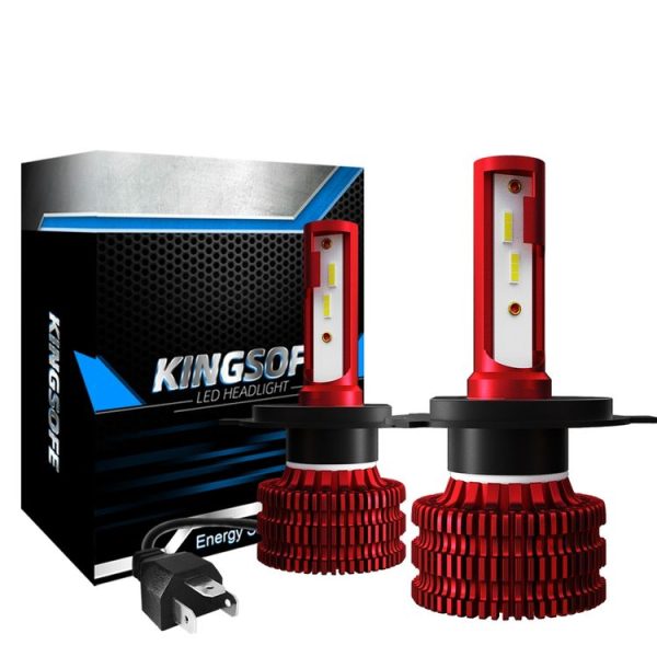 2 PCS KINGSOFE K5 H4 DC9-36V / 18W / 2000LM / 6000K IP68 Car LED Headlight Lamps (Cool White) - Image 9