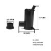 High Pressure Windshield Washer Wipers Washer Pump 98510-3B000 for Hyundai Elantra / Sonata - Image 3