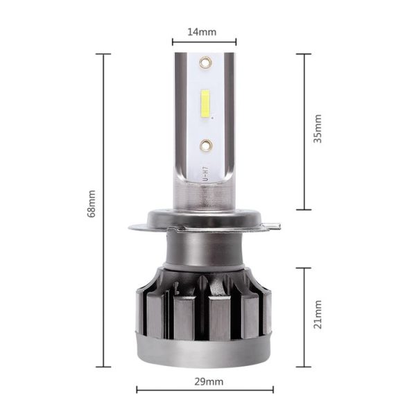2 PCS Ballast A10 H7 DC9-36V / 13W / 1500LM / 6000K IP68 Car / Motorcycles LED Headlight Lamps / Fog Light - Image 3