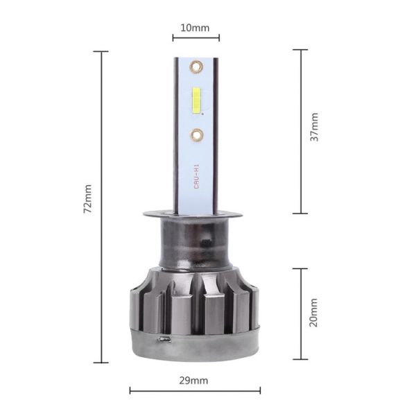 2 PCS Ballast A10 H1 DC9-36V / 13W / 1500LM / 6000K IP68 Car / Motorcycles LED Headlight Lamps / Fog Light - Image 3