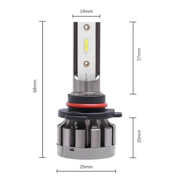 2 PCS Ballast A10 9005 DC9-36V / 13W / 1500LM / 6000K IP68 Car / Motorcycles LED Headlight Lamps / Fog Light - Image 3