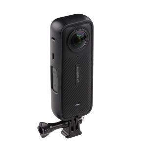 Insta360 X4 PC Plastic Protective Frame with Adapter Mount & Screw (Black)