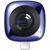 Huawei CV60 Panoramic Camera with Dual 13 Megapixel Lens, Support 360 Degree Photo / Video, Asteroid / Crystal Ball / Fish Eye Effect, Self-timer, Social Sharing, Animation Production, VR Browsing (Blue)