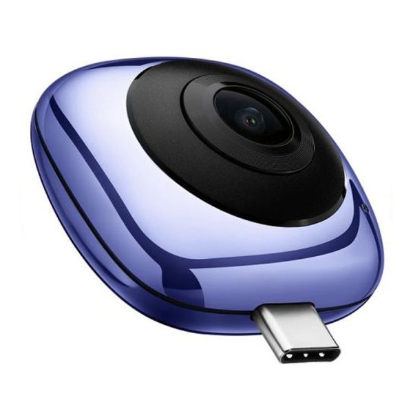 Huawei CV60 Panoramic Camera with Dual 13 Megapixel Lens, Support 360 Degree Photo / Video, Asteroid / Crystal Ball / Fish Eye Effect, Self-timer, Social Sharing, Animation Production, VR Browsing (Blue) - Image 3