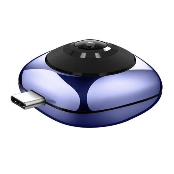 Huawei CV60 Panoramic Camera with Dual 13 Megapixel Lens, Support 360 Degree Photo / Video, Asteroid / Crystal Ball / Fish Eye Effect, Self-timer, Social Sharing, Animation Production, VR Browsing (Blue) - Image 4