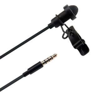 Aputure A.lav ez Broadcast Quality Omnidirectional Lavalier Condenser Microphone with Wind Shield Windscreen for Mobile Phone / Tablet