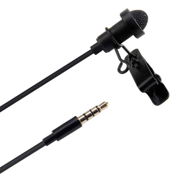 Aputure A.lav ez Broadcast Quality Omnidirectional Lavalier Condenser Microphone with Wind Shield Windscreen for Mobile Phone / Tablet