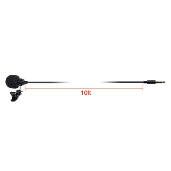 Aputure A.lav ez Broadcast Quality Omnidirectional Lavalier Condenser Microphone with Wind Shield Windscreen for Mobile Phone / Tablet - Image 4
