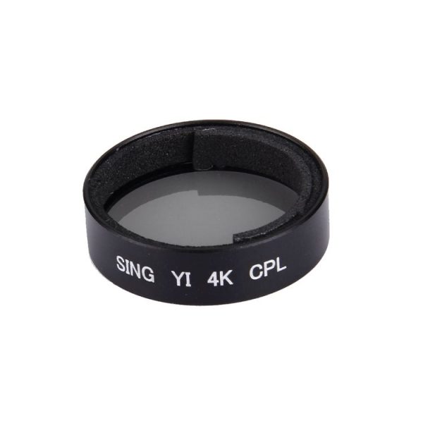 SING for Xiaomi Xiaoyi Yi II Sport Action Camera Proffesional 4K CPL Filter (Black) - Image 2