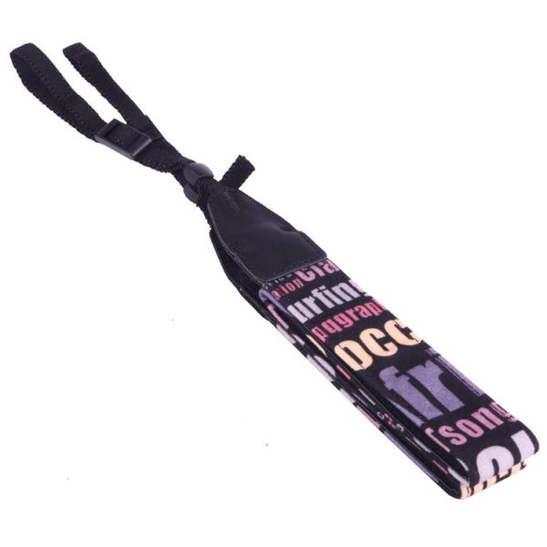 LYNCA LH-01 British Style Series Pink English Words Universal Genuine Leather Shoulder Neck Strap Camera Strap for Nikon / Canon / Sony / Panasonic / SLR DSLR ILDC - Image 2