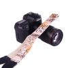 LYNCA LI-04 European and American Style Series Champagne Pattern Universal Genuine Leather Shoulder Neck Strap Camera Strap for Nikon / Canon / Sony / Panasonic / SLR DSLR ILDC