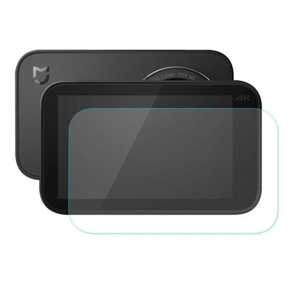 ENKAY Hat-Prince for Xiaomi Mijia Small Camera 0.26mm 9H Hardness 2.5D Curved Explosion-proof Tempered Glass Screen Protector - Image 2