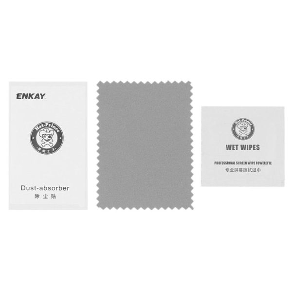 ENKAY Hat-Prince for Xiaomi Mijia Small Camera 0.26mm 9H Hardness 2.5D Curved Explosion-proof Tempered Glass Screen Protector - Image 4