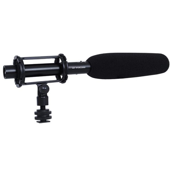 BOYA BY-C04 Camera Microphone Shockmount with Hot Shoe Mount for PVM1000 PVM1000L Microphone (Black) - Image 6