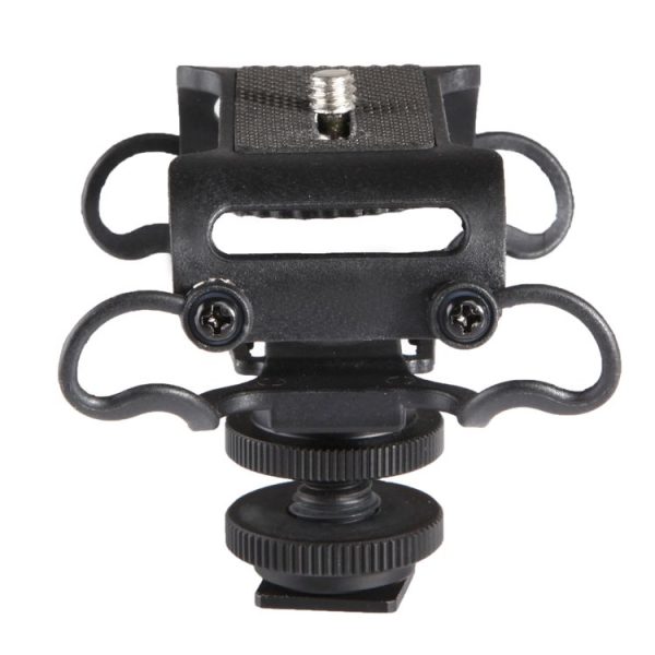 BOYA BY-C10 Universal Camera Microphone Shockmount with Hot Shoe Mount (Black) - Image 3