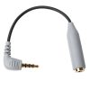 BOYA BY-CIP 3.5mm Jack Audio Male to Female Headset Microphone Adapter Cable (Grey)