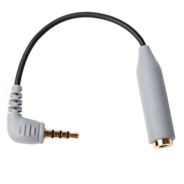 BOYA BY-CIP 3.5mm Jack Audio Male to Female Headset Microphone Adapter Cable (Grey)