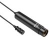 BOYA BY-M8C Upgrade Version Professional Clip-On XLR Connector Lavalier Cardioid Condenser Microphone (Black) - Image 2