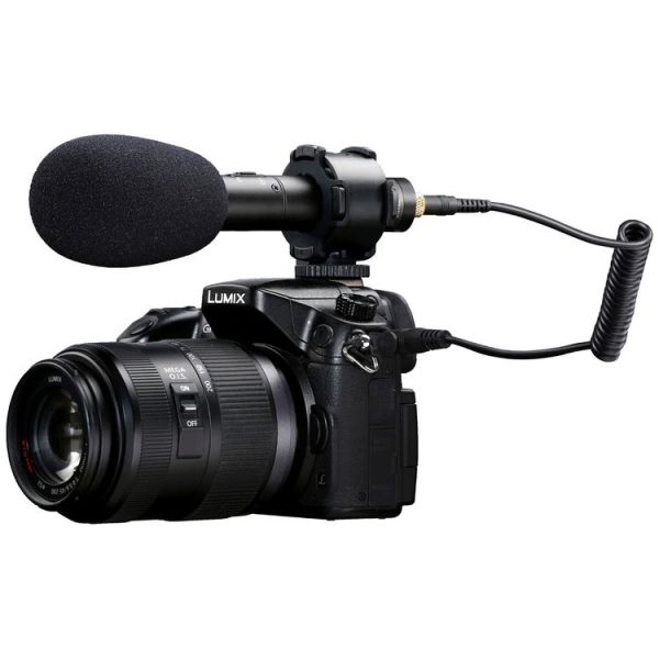 BOYA BY-PVM50 Stereo X / Y Condenser Microphone with Integrated Cold-shoe Mount & Foam Windshield for Smartphones, DSLR Cameras and Video Cameras (Black)