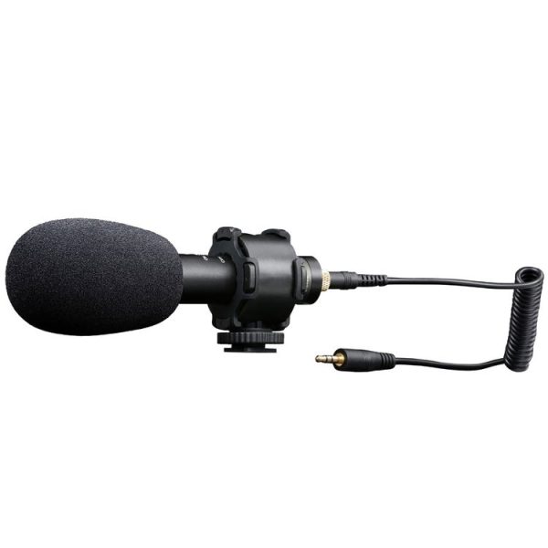 BOYA BY-PVM50 Stereo X / Y Condenser Microphone with Integrated Cold-shoe Mount & Foam Windshield for Smartphones, DSLR Cameras and Video Cameras (Black) - Image 2