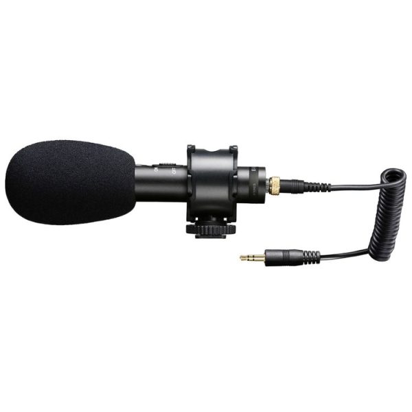 BOYA BY-PVM50 Stereo X / Y Condenser Microphone with Integrated Cold-shoe Mount & Foam Windshield for Smartphones, DSLR Cameras and Video Cameras (Black) - Image 3