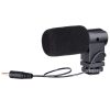BOYA BY-V01 Stereo X / Y Condenser Microphone with Integrated Shock Mount Cold-shoe Mount & Windshield for Smartphones, DSLR Cameras and Video Cameras (Black) - Image 2