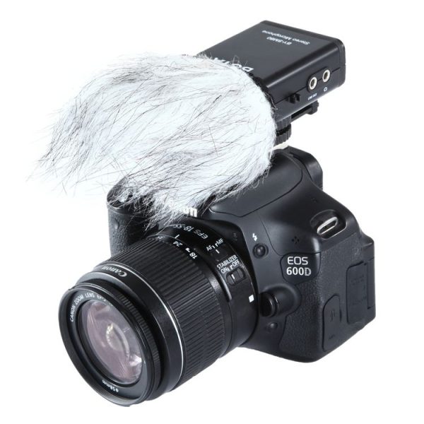 BOYA BY-SM80 Stereo X / Y Condenser Microphone with Integrated Shock Mount Cold-shoe Mount & Windshield for DSLR Cameras and Video Cameras (Black) - Image 4