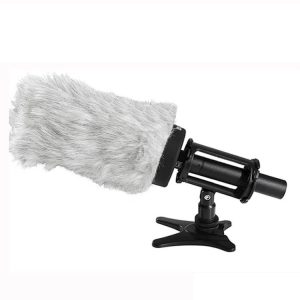 BOYA BY-P160 Furry Outdoor Interview Windshield Muff for Shotgun Capacitor Microphones, Inside Depth: 160mm