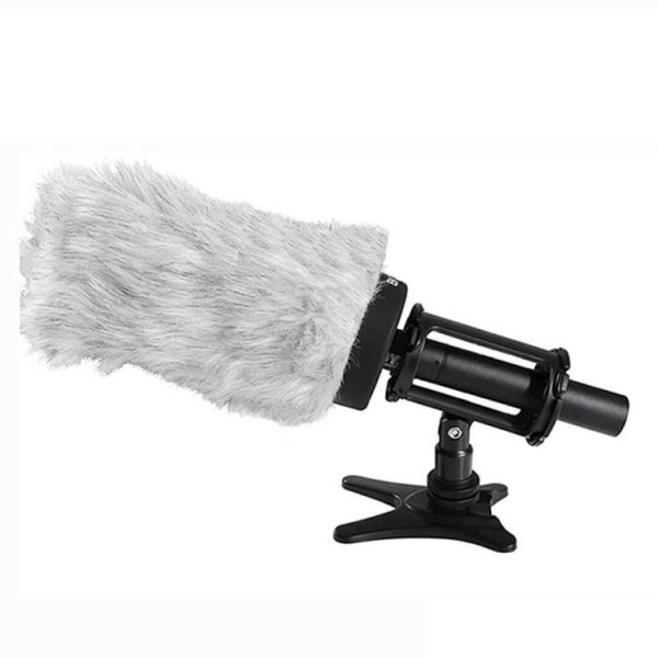 BOYA BY-P160 Furry Outdoor Interview Windshield Muff for Shotgun Capacitor Microphones, Inside Depth: 160mm