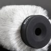 BOYA BY-P180 Furry Outdoor Interview Windshield Muff for Shotgun Capacitor Microphones, Inside Depth: 180mm - Image 4