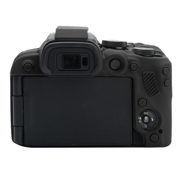 Canon EOS R10 Soft Silicone Protective Case (Black) - Image 3