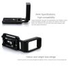 FITTEST FLN-D7000 Vertical Shoot Quick Release L Plate Bracket Base Holder for Nikon D7000 (Black) - Image 4