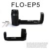 FITTEST FLO-EP5 Vertical Shoot Quick Release L Plate Bracket Base Holder for Olympus EP5 (Black) - Image 3