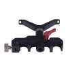 WARAXE-2900 Y Shape Telephoto Lens Support Bracket for 15mm Rail Rod Support System (Black) - Image 3