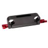 WARAXE 1501 Dual Railblock Connector Support Bracket for 15mm Rail Rod Support System (Black) - Image 2