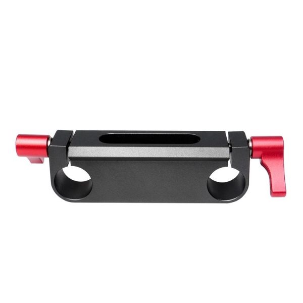 WARAXE 1501 Dual Railblock Connector Support Bracket for 15mm Rail Rod Support System (Black) - Image 3