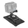 360 Degree Rotating Quick Release Strap Mount Shoulder Backpack Mount for GoPro, Insta360, DJI and Other Action Cameras (Black) - Image 2