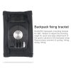 360 Degree Rotating Quick Release Strap Mount Shoulder Backpack Mount for GoPro, Insta360, DJI and Other Action Cameras (Black) - Image 4