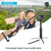 Portable Foldable Tripod Holder Selfie Monopod Stick for GoPro, Insta360, DJI and Other Action Cameras, Length: 23.5-81cm - Image 10