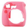 Fluorescent Soft Silicone Protective Case for FUJIFILM instax mini 9 / mini 8+ / mini 8 (Rose Red) - Image 2