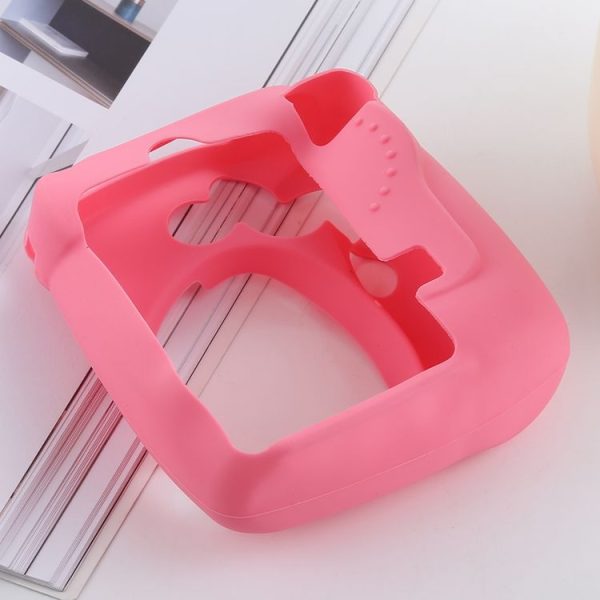 Fluorescent Soft Silicone Protective Case for FUJIFILM instax mini 9 / mini 8+ / mini 8 (Rose Red) - Image 5