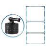 360 Degree Auto Rotation 60 Minutes Time Lapse Stabilizer Tripod Head Adapter for GoPro (Black) - Image 6
