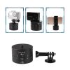 360 Degree Auto Rotation 60 Minutes Time Lapse Stabilizer Tripod Head Adapter for GoPro (Black) - Image 9