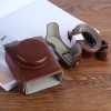 G7XII PU Leather Camera Protective bag for Canon Powershot G7X Mark 2 G7XII Digital camera, with Strap (Coffee) - Image 5
